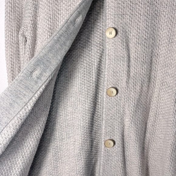 J.McLaughlin Nan Cardigan Sweater Textured Button Up Long Sleeve Fringe size M - Picture 3 of 9